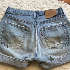 Levi’s vintage denim jean shorts size 26